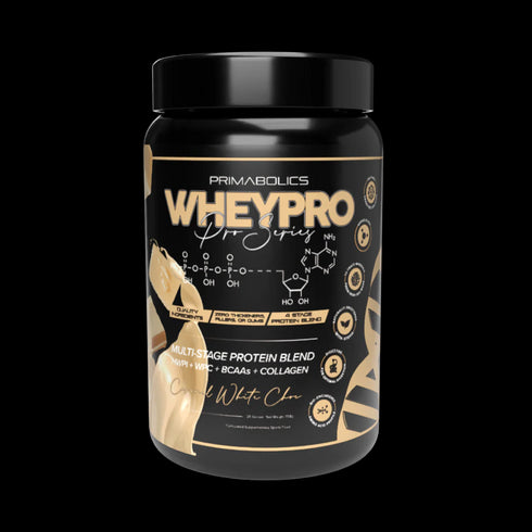 Whey Pro Caramel White Choc 750g-Primabolics-Matakana Pharmacy